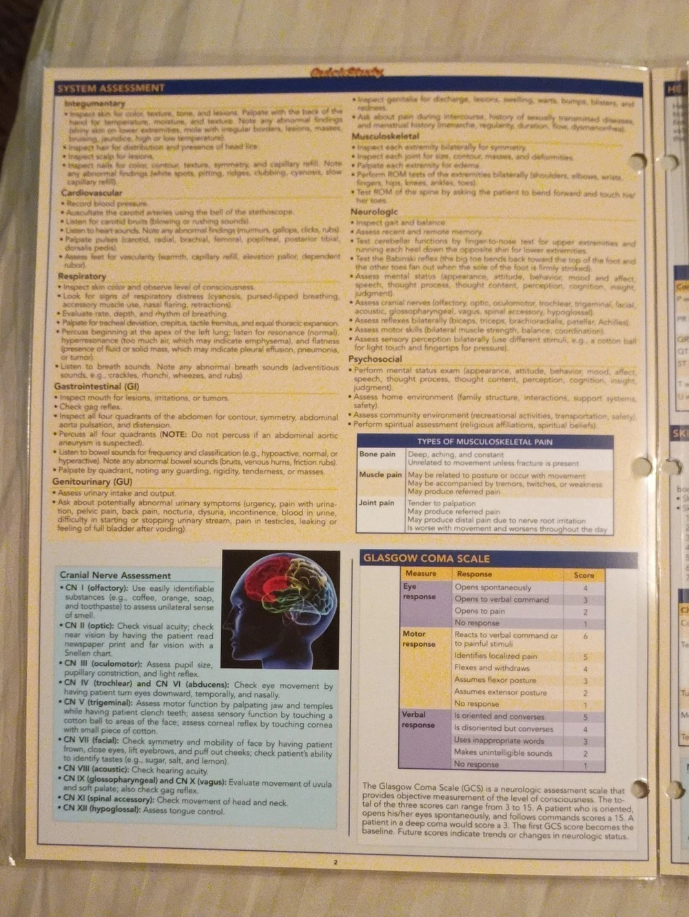 Quick Study Academic Nursing Reference Guide - Picture 3 of 7